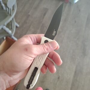 SOG Spec Elite II Folding Knife White A/O